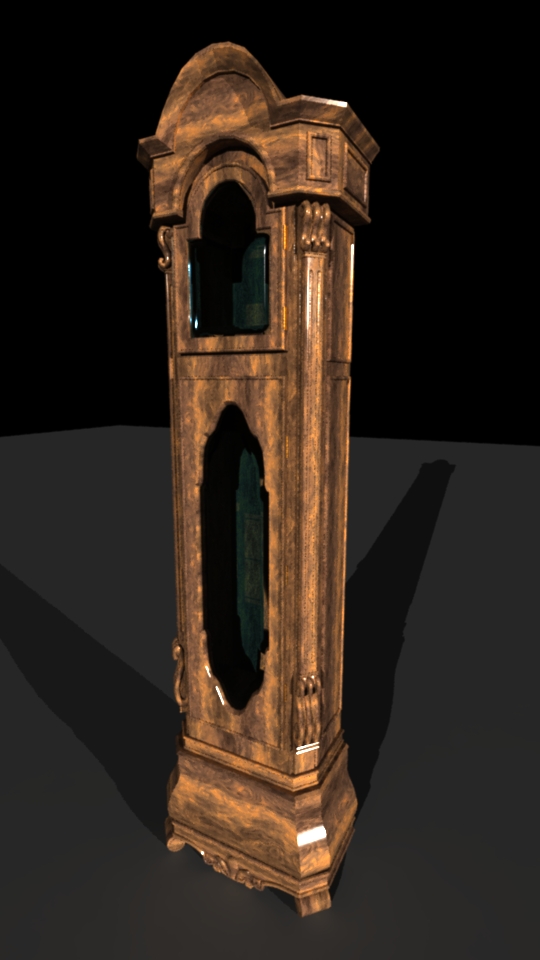 Grandfather Clock Glossy